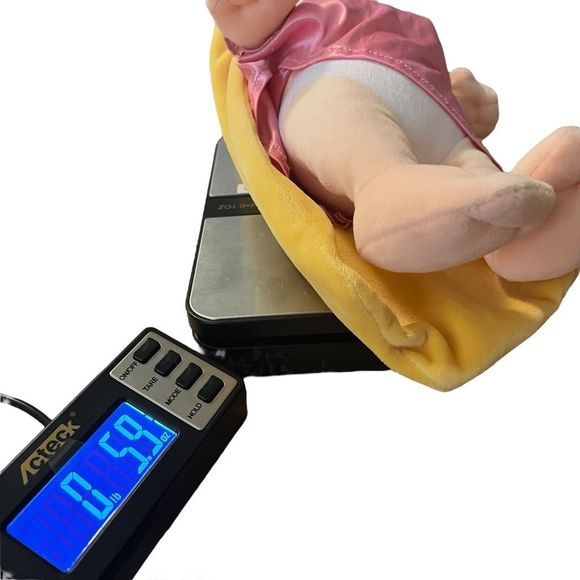 Disney‎ Princess Rapunzel Plush Doll Toy Approx 12” Fabric Hair No More Tangles - Picture 4 of 5